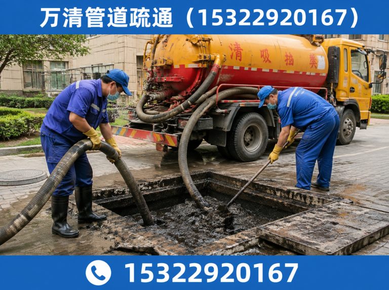 增城区广州管道疏通展示图